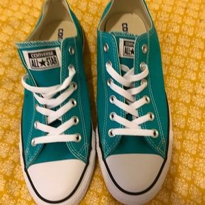 Teal converse NWOT